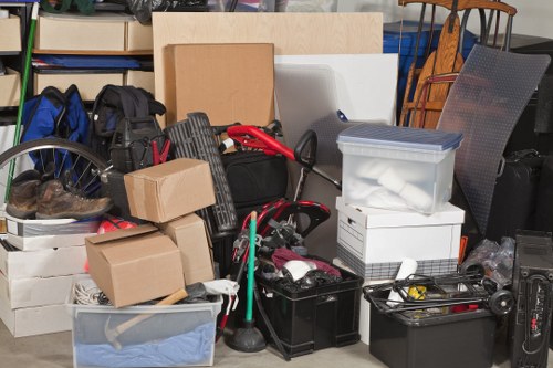 Efficient garage clearance process in action